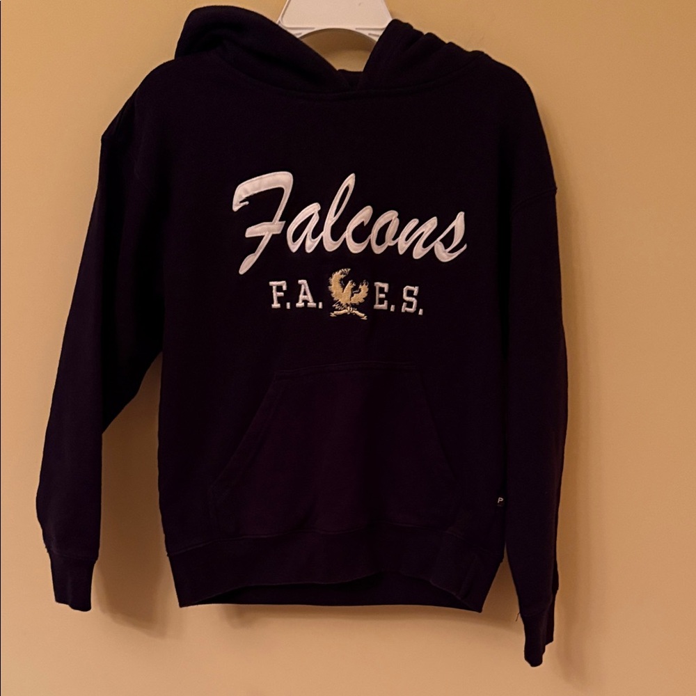 Falcons F.A.E.S. Black Hoodie Sz M